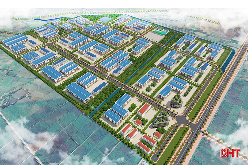 Quy hoạch phân khu Khu công nghiệp Hạ Vàng, tỷ lệ 1/2.000.